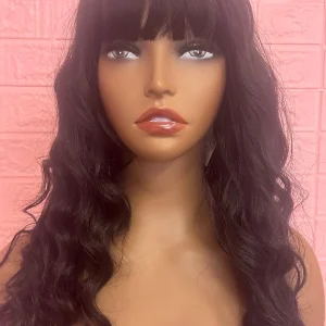 Wavy Wig With Bang